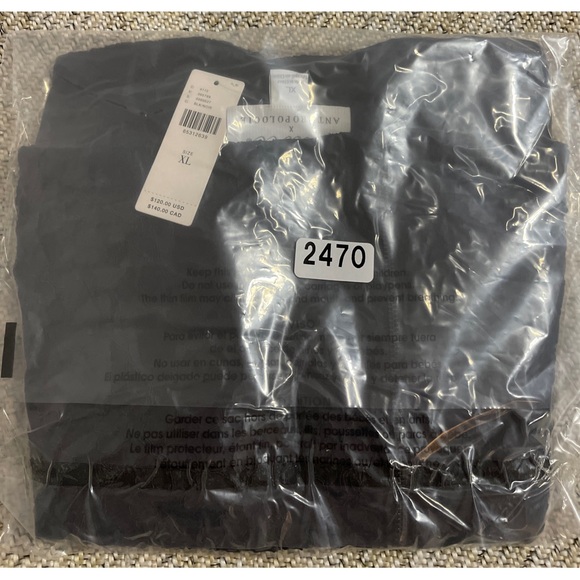 Anthropologie Corseted Lace Tube Top NWT SZ XL - Picture 10 of 12